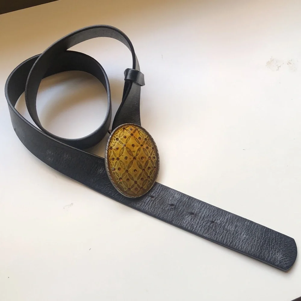 Gap genuine leather belt made in Italy